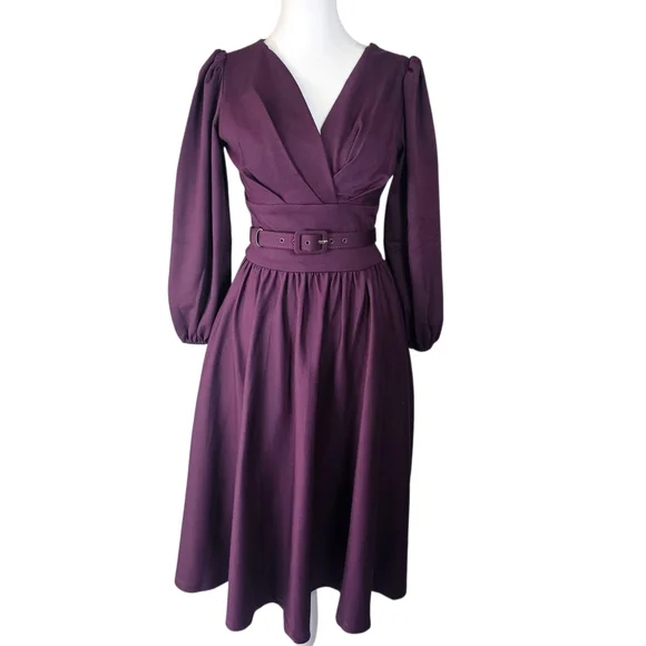 Vixen by Micheline Pitt Dess In Plum Size‎ XS - Picture 2 of 11